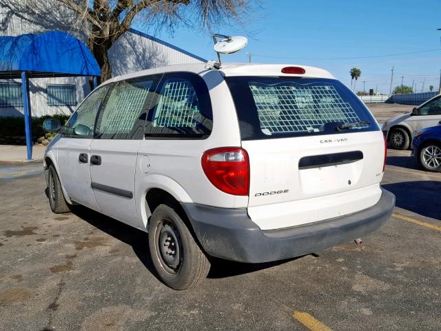 1D4GP21E96B515353 - 2006 DODGE CARAVAN C/ WHITE photo 3