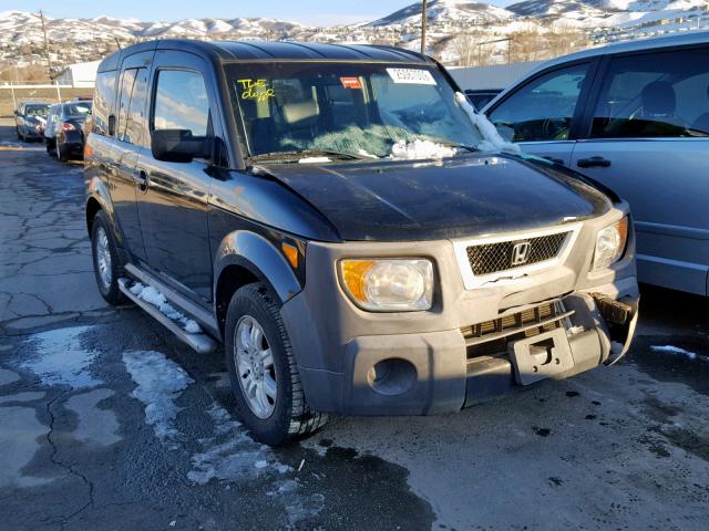 5J6YH28776L012852 - 2006 HONDA ELEMENT EX BLACK photo 1