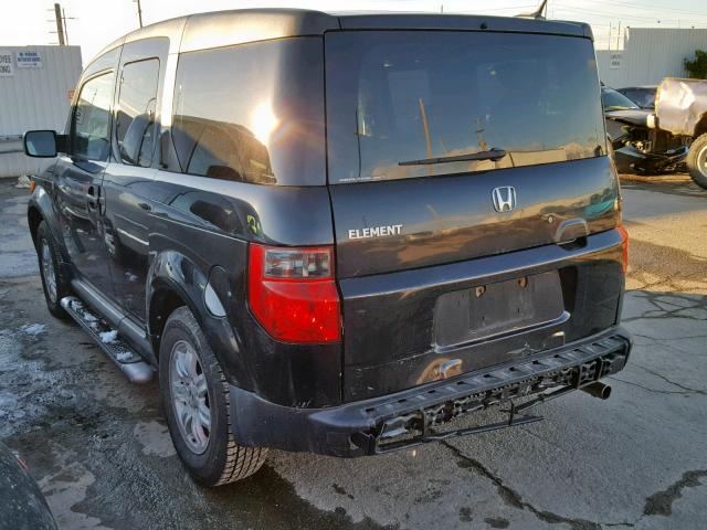 5J6YH28776L012852 - 2006 HONDA ELEMENT EX BLACK photo 3