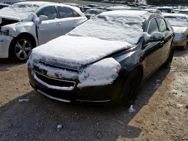 1G1ZB5E16BF281746 - 2011 CHEVROLET MALIBU LS BLACK photo 2