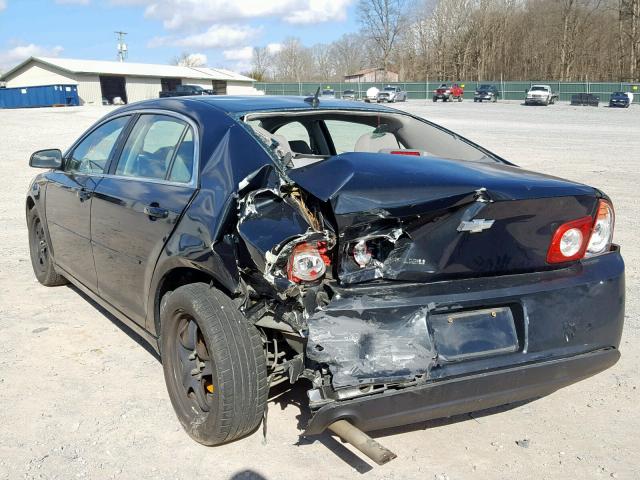 1G1ZB5E16BF281746 - 2011 CHEVROLET MALIBU LS BLACK photo 3
