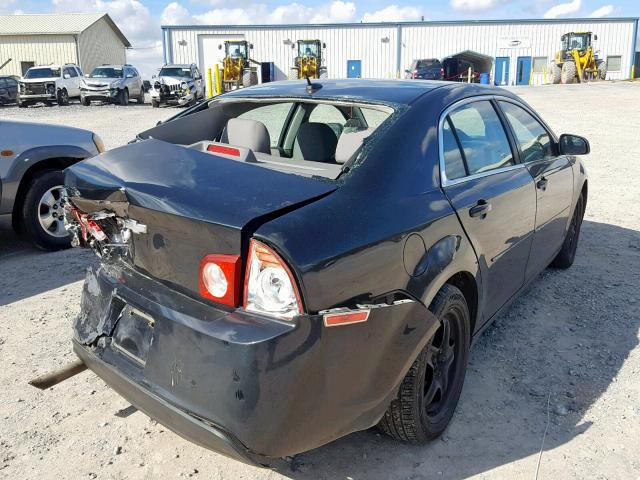 1G1ZB5E16BF281746 - 2011 CHEVROLET MALIBU LS BLACK photo 4