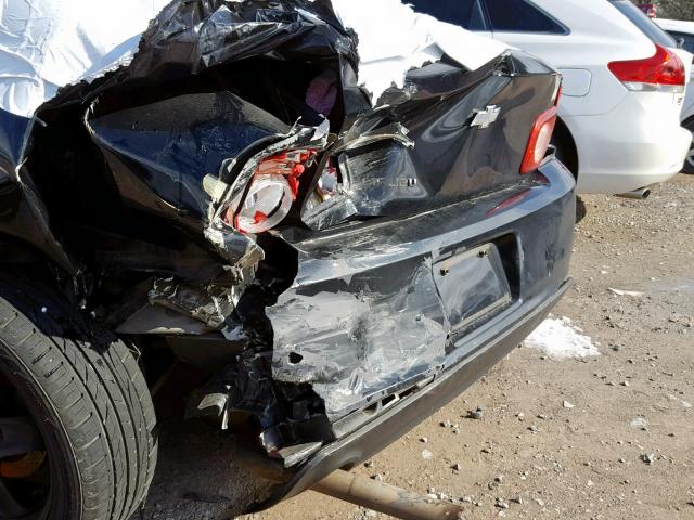 1G1ZB5E16BF281746 - 2011 CHEVROLET MALIBU LS BLACK photo 9