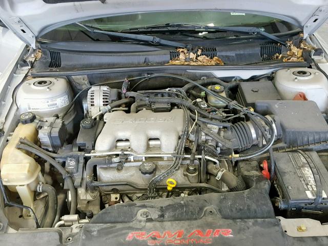 1G2NW52E73C142251 - 2003 PONTIAC GRAND AM G SILVER photo 7