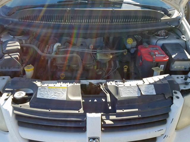 1D4GP21E76B515934 - 2006 DODGE CARAVAN C/ WHITE photo 7