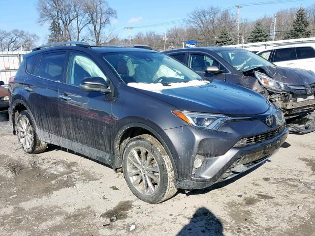 2T3DFREV3HW669296 - 2017 TOYOTA RAV4 LIMIT SILVER photo 1