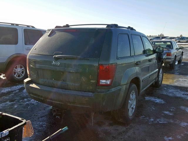 1J8GR48K77C521199 - 2007 JEEP GRAND CHER GREEN photo 4