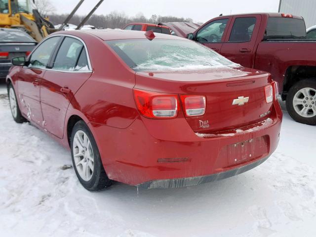 1G11F5SR0DF258249 - 2013 CHEVROLET MALIBU 2LT MAROON photo 3