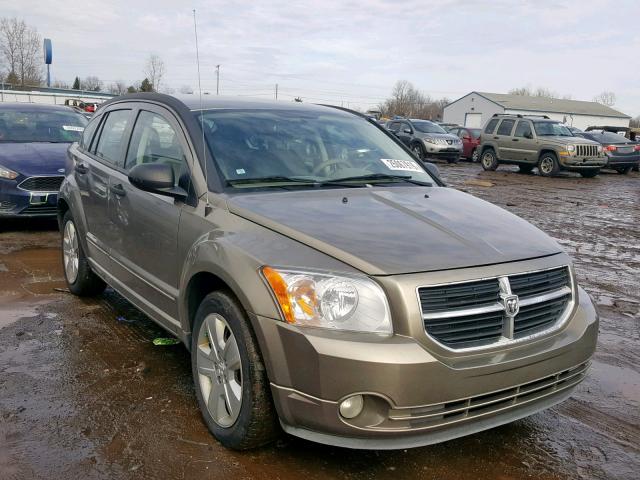 1B3HB48B27D416629 - 2007 DODGE CALIBER SX TAN photo 1