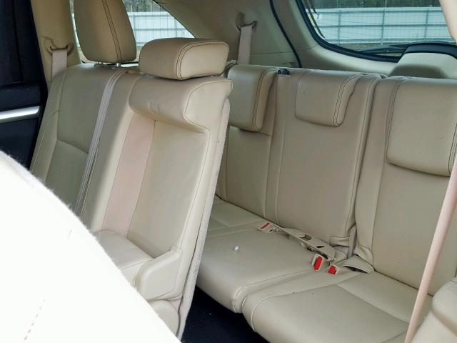 5TDJKRFH2GS337566 - 2016 TOYOTA HIGHLANDER მუქწითელი ფოტო 6