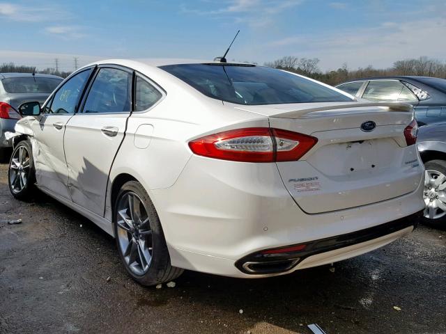 3FA6P0K93FR177724 - 2015 FORD FUSION TIT WHITE photo 3