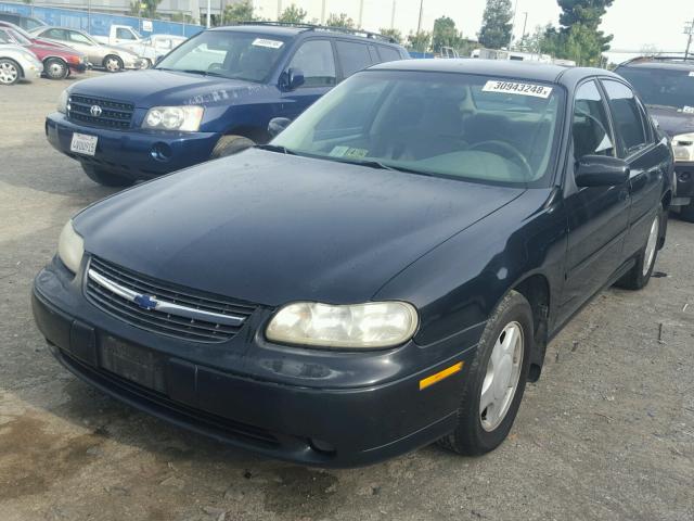 1G1NE52J7Y6217427 - 2000 CHEVROLET MALIBU LS BLACK photo 2