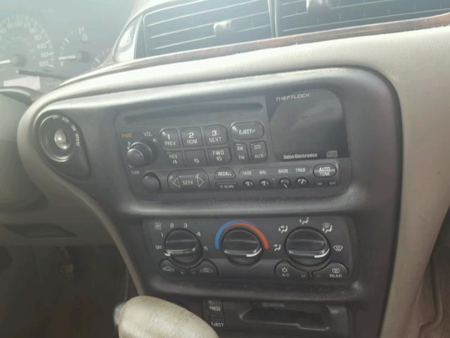 1G1NE52J7Y6217427 - 2000 CHEVROLET MALIBU LS BLACK photo 9