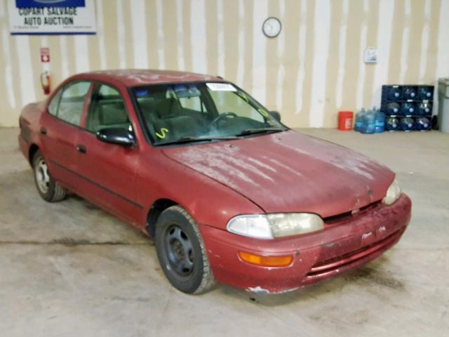 1Y1SK526XVZ426973 - 1997 GEO PRIZM BASE მუქწითელი ფოტო 1