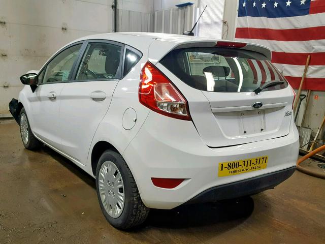 3FADP4TJ6GM170580 - 2016 FORD FIESTA S WHITE photo 3