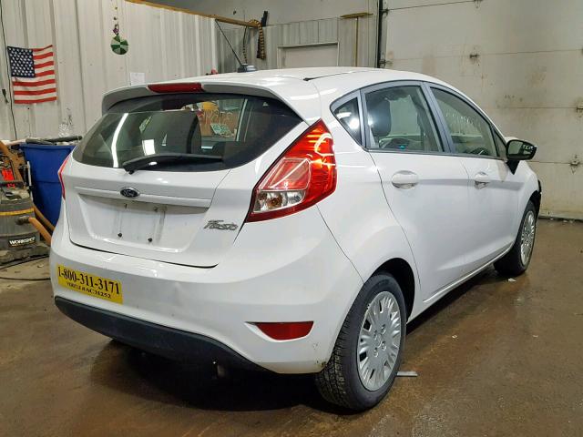 3FADP4TJ6GM170580 - 2016 FORD FIESTA S WHITE photo 4