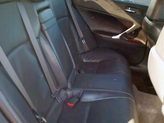 JTHBK262862008771 - 2006 LEXUS IS 250 SILVER photo 6