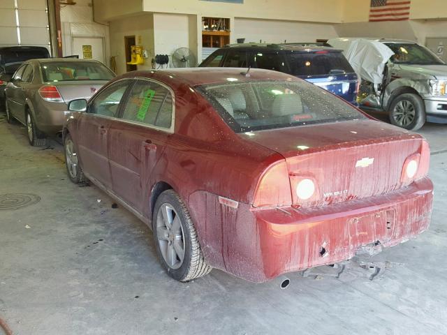 1G1ZD5E1XBF107768 - 2011 CHEVROLET MALIBU 2LT MAROON photo 3