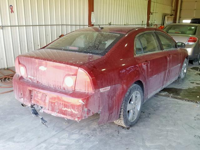 1G1ZD5E1XBF107768 - 2011 CHEVROLET MALIBU 2LT MAROON photo 4