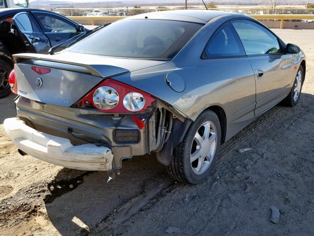 1ZWFT61L9X5607310 - 1999 MERCURY COUGAR V6 GRAY photo 4