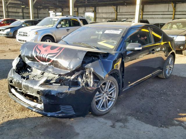 JTKJF5C75B3013121 - 2011 TOYOTA SCION TC შავი ფოტო 2