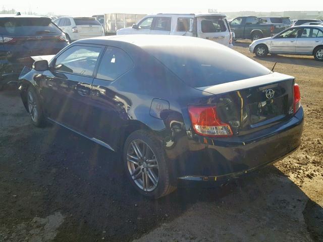 JTKJF5C75B3013121 - 2011 TOYOTA SCION TC შავი ფოტო 3