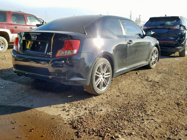 JTKJF5C75B3013121 - 2011 TOYOTA SCION TC შავი ფოტო 4