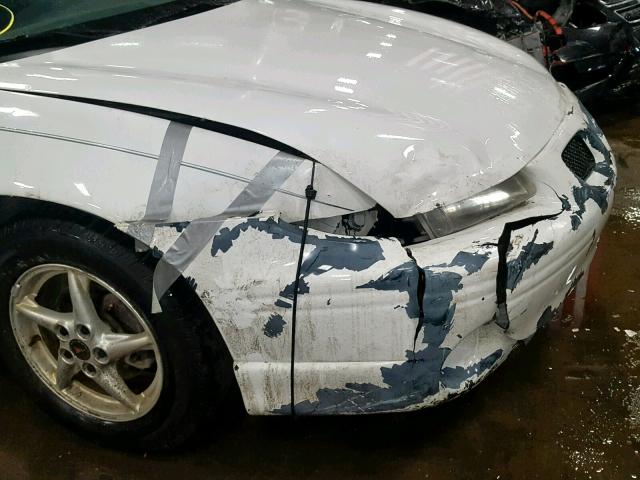 1G2WP52K7YF329714 - 2000 PONTIAC GRAND PRIX 白色 照片 10
