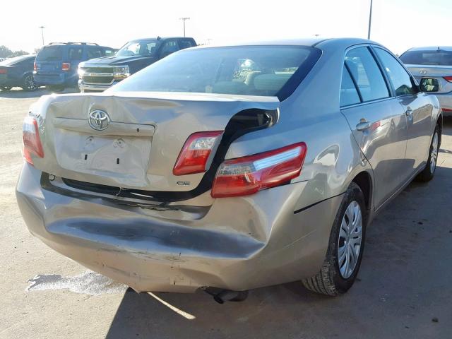 4T1BE46K77U723448 - 2007 TOYOTA CAMRY NEW BROWN photo 4