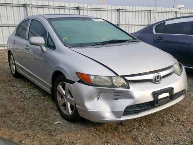 1HGFA16968L036936 - 2008 HONDA CIVIC EXL SILVER photo 1