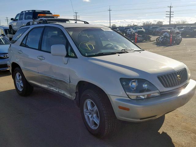 JT6HF10UXX0078538 - 1999 LEXUS RX 300 WHITE photo 1