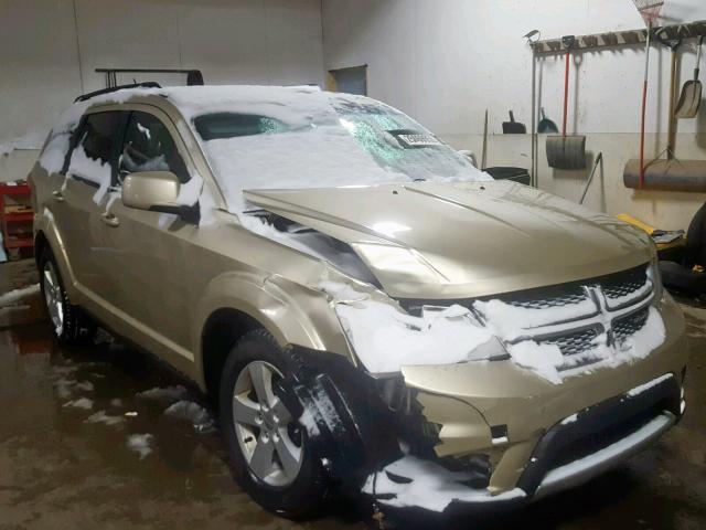 3D4PG1FGXBT568804 - 2011 DODGE JOURNEY MA GOLD photo 1