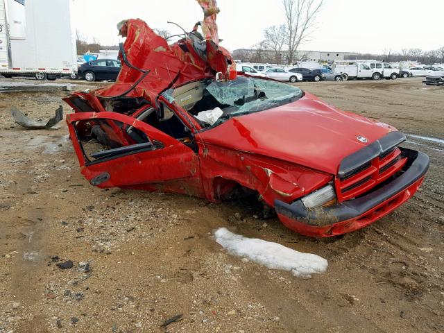 1B7HL2AX21S245681 - 2001 DODGE DAKOTA QUA RED photo 1