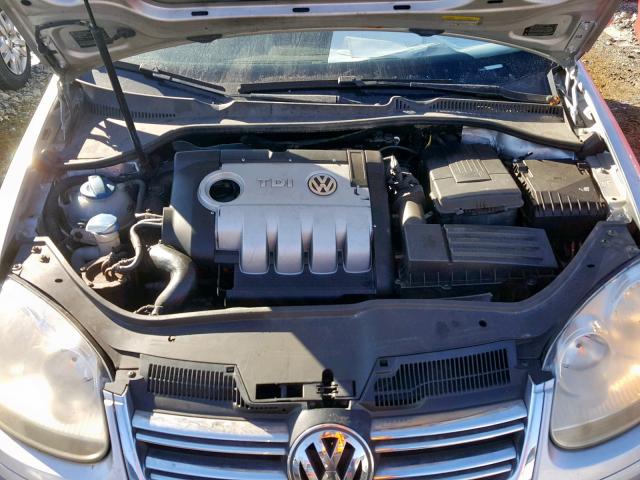 3VWRT71K56M014244 - 2006 VOLKSWAGEN JETTA TDI GRAY photo 7