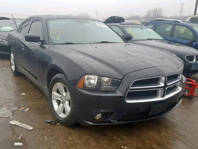 2C3CDXHG8CH301731 - 2012 DODGE CHARGER SX BLACK photo 1