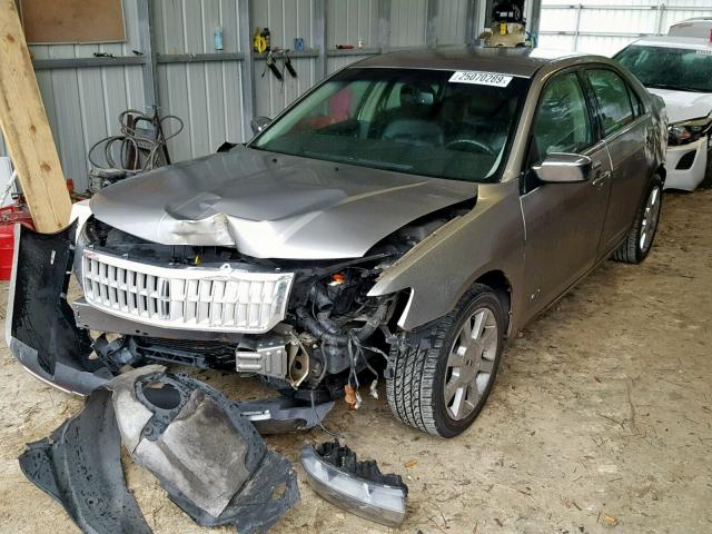 3LNHM28TX9R619022 - 2009 LINCOLN MKZ GRAY photo 2