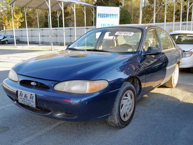 3FAFP13P52R106148 - 2002 FORD ESCORT BLUE photo 2