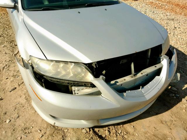 1YVHP80D245N52716 - 2004 MAZDA 6 S SILVER photo 9