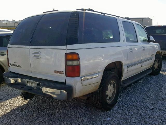 1GKEC16T01J213101 - 2001 GMC YUKON XL C WHITE photo 4