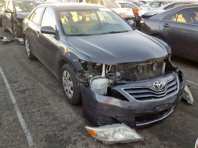 4T4BF3EK4BR139614 - 2011 TOYOTA CAMRY BASE GRAY photo 1