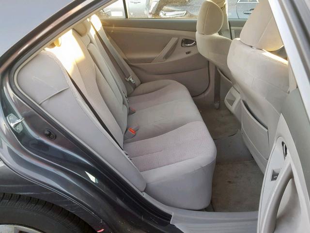 4T4BF3EK4BR139614 - 2011 TOYOTA CAMRY BASE GRAY photo 6