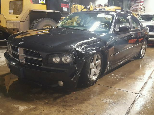 2B3CA3CV4AH108476 - 2010 DODGE CHARGER SX BLACK photo 2