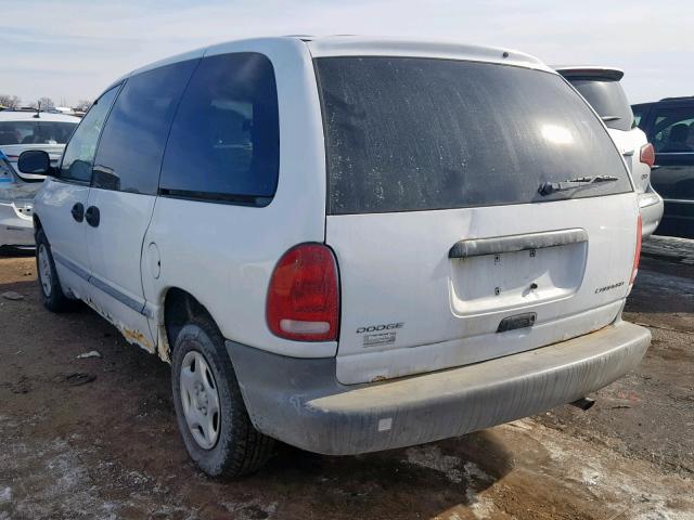 2B4FP25B4WR811209 - 1998 DODGE CARAVAN WHITE photo 3