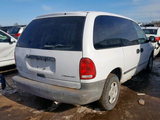 2B4FP25B4WR811209 - 1998 DODGE CARAVAN WHITE photo 4