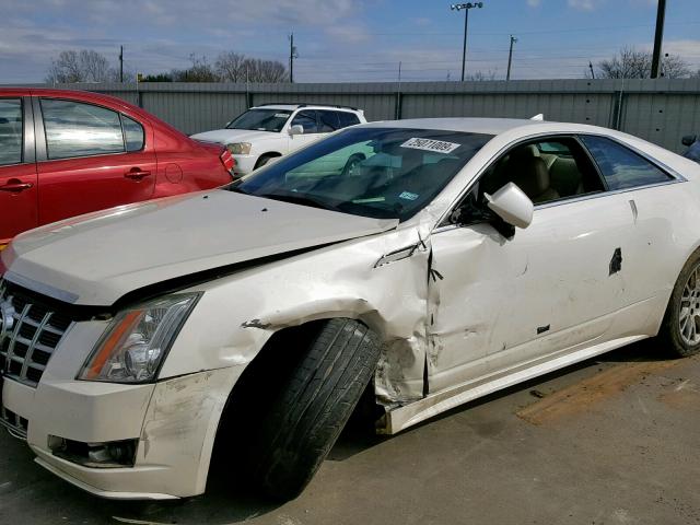 1G6DJ1E38D0131127 - 2013 CADILLAC CTS PERFOR WHITE photo 9