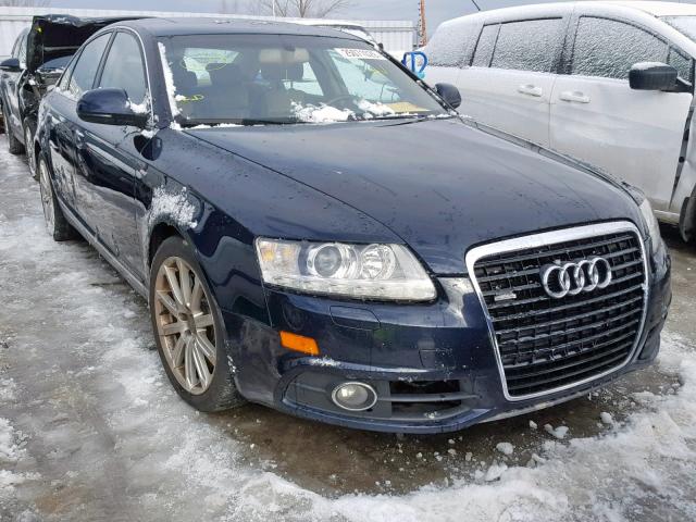 WAUBGCFB1BN044963 - 2011 AUDI A6 PREMIUM BLUE photo 1