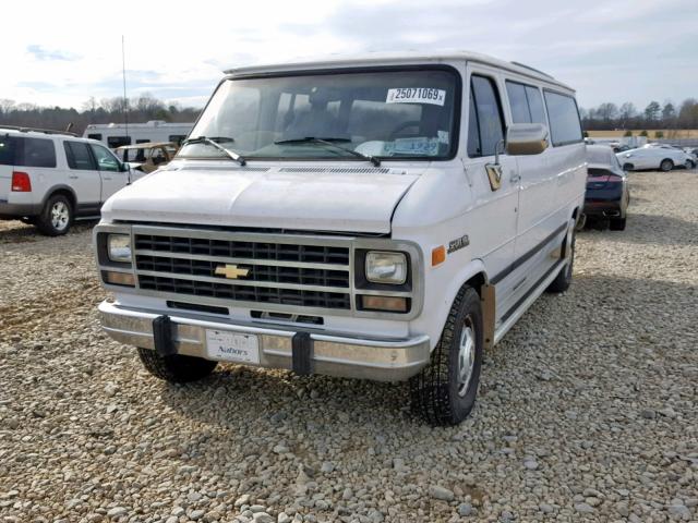 1GAGG39K4SF224834 - 1995 CHEVROLET G30 G30 WHITE photo 2