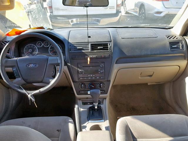 3FAHP06Z47R163982 - 2007 FORD FUSION S BLUE photo 9