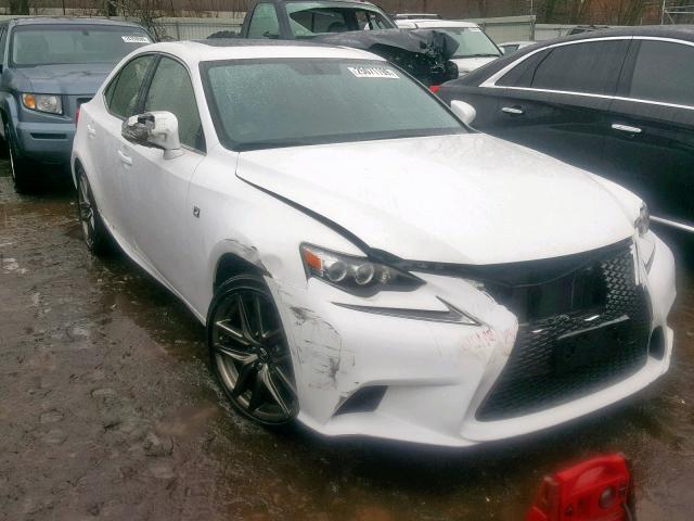 JTHCF1D22E5013578 - 2014 LEXUS IS 250 WHITE photo 1