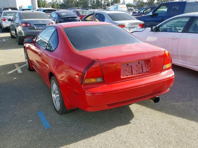 JHMBB2156NC012182 - 1992 HONDA PRELUDE SI RED photo 3